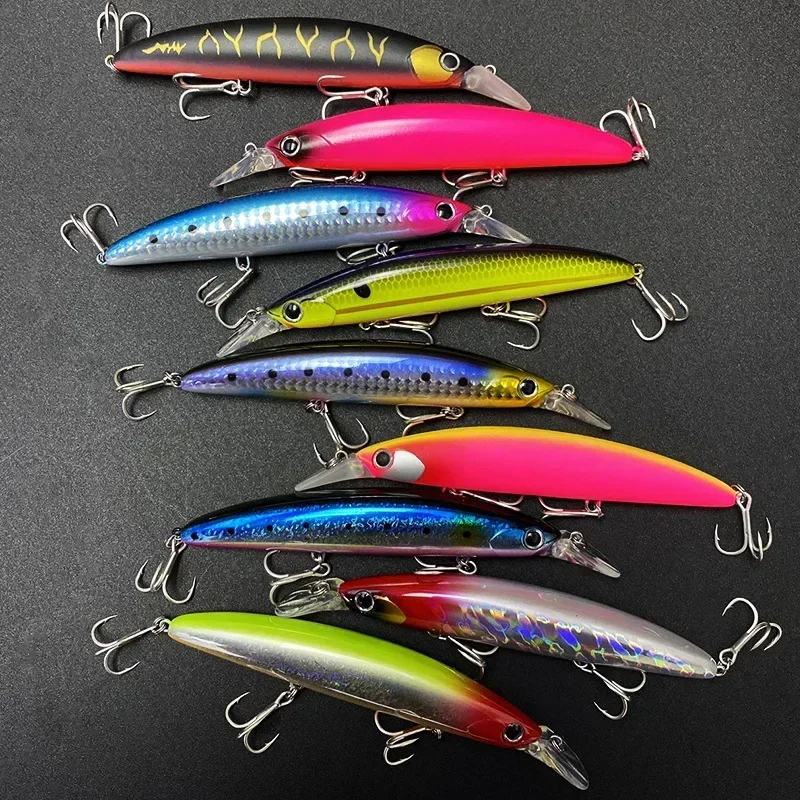Fishing Lure Spoon - Drijvende Minnow Vissen Lokt 110MM 20g