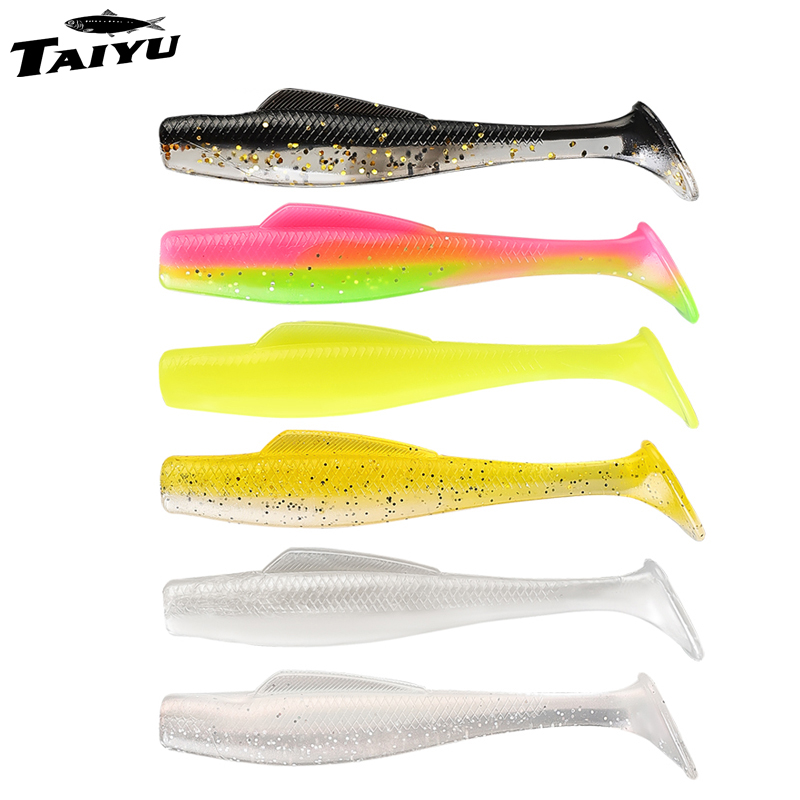 Fishing Lure Soft Plastic - TAIYU Drijvende Water T-Tail Headless Vis