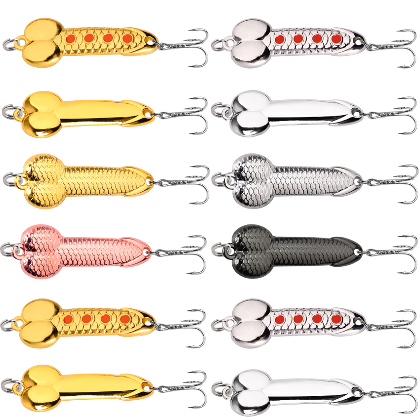 Fishing Lure Spoon - 12 Stuks Lepel Vissen Lokt Set