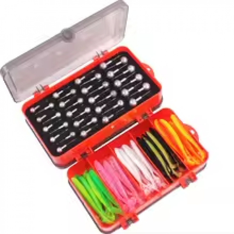 Visset met jigkop, haak en cra - Fishing Lure Soft Plastic recensie en prijs