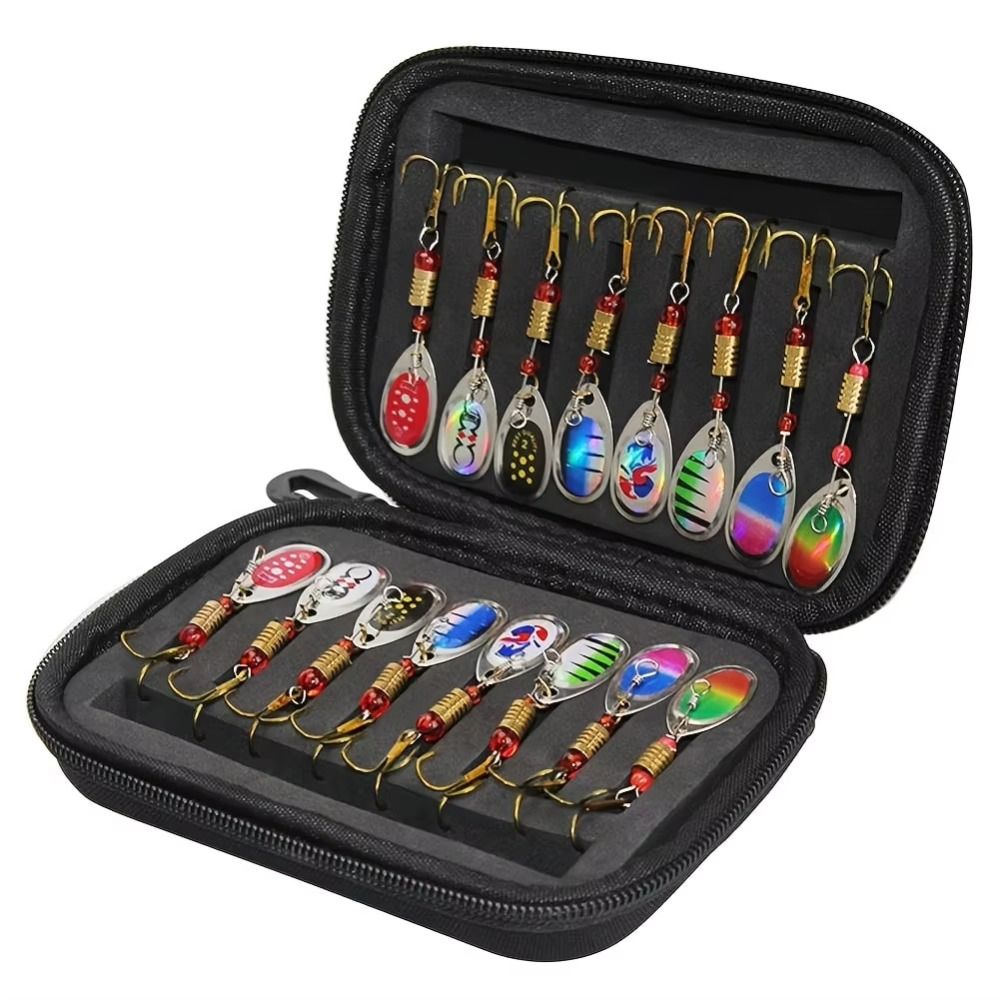 Draaiende glitter spinners, op - Fishing Lure Spinnerbait recensie en prijs