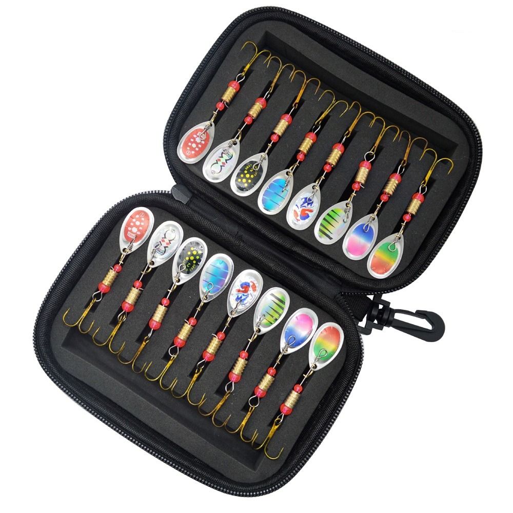 Draaiende glitter spinners, op - Fishing Lure Spinnerbait recensie en prijs