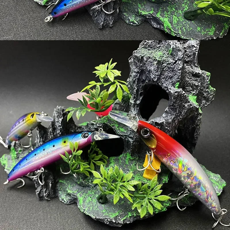 Drijvende Minnow Vissen Lokt 1 - Fishing Lure Spoon recensie en prijs