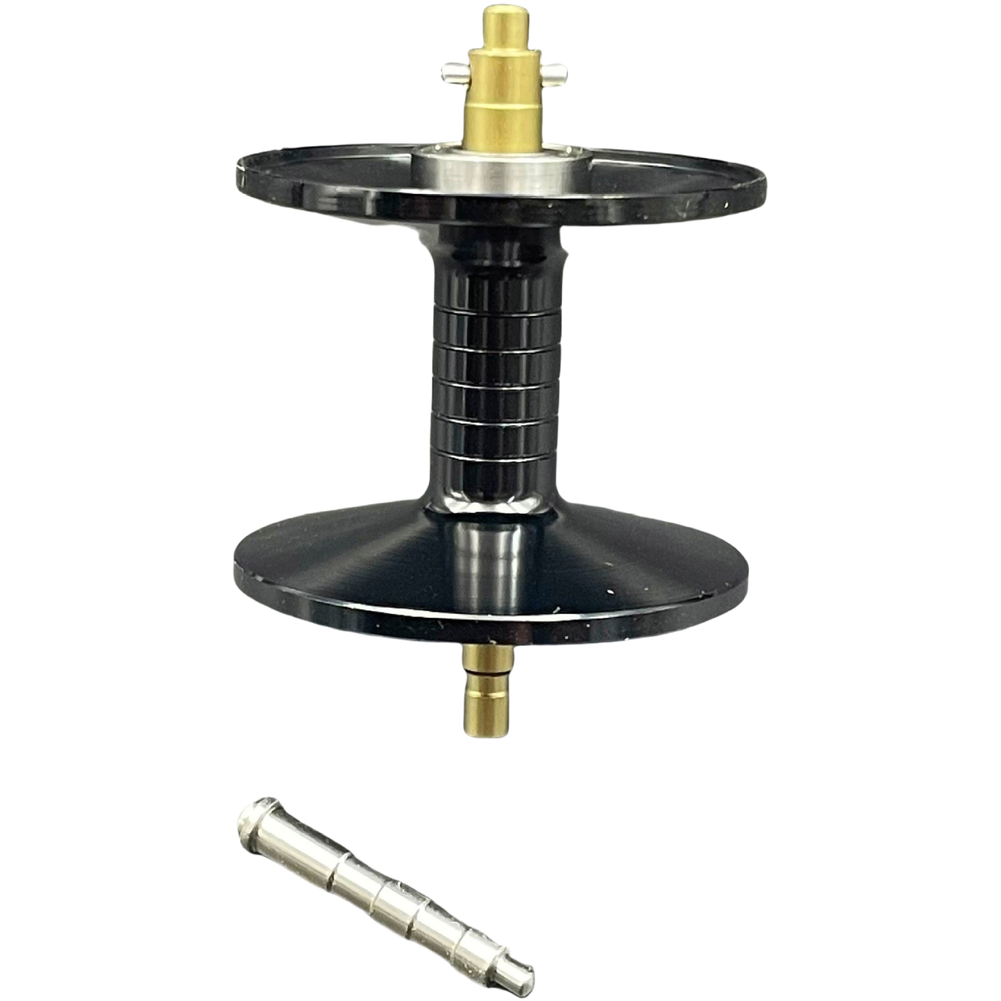 Korte as, aluminium spoel, RVO - Abu Garcia Reel Max recensie en prijs