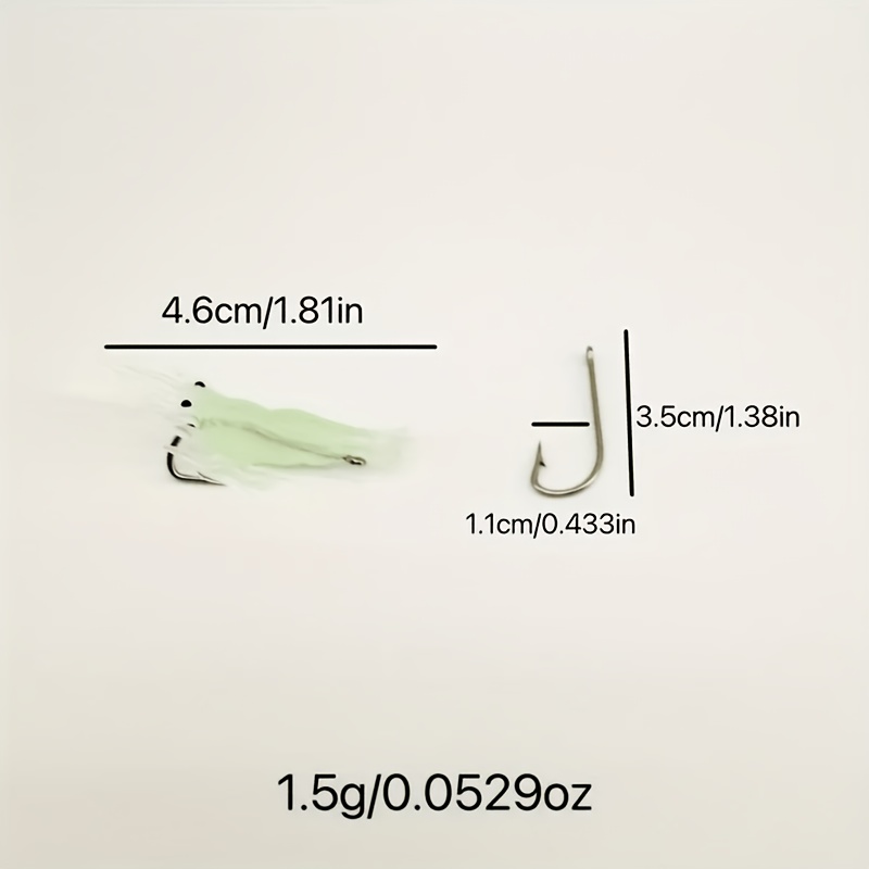 10 stuks Glow Shrimp Vislokmid - Fishing Lure Soft Plastic recensie en prijs