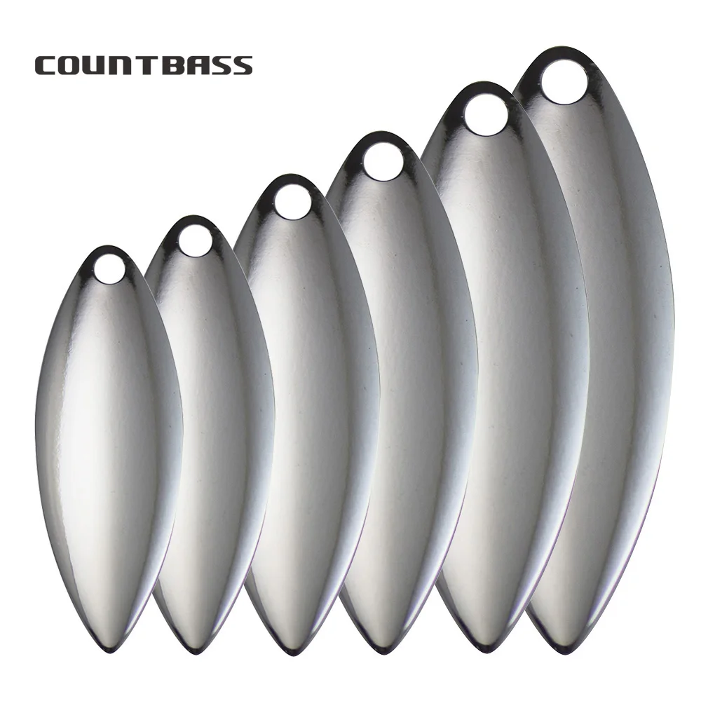 Countbass 50 stuks nikkelstaal - Fishing Lure Blade Bait recensie en prijs