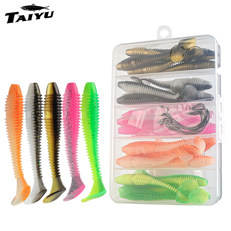 TAIYU 25/35-delige set zachte  - Fishing Lure Soft Plastic recensie en prijs