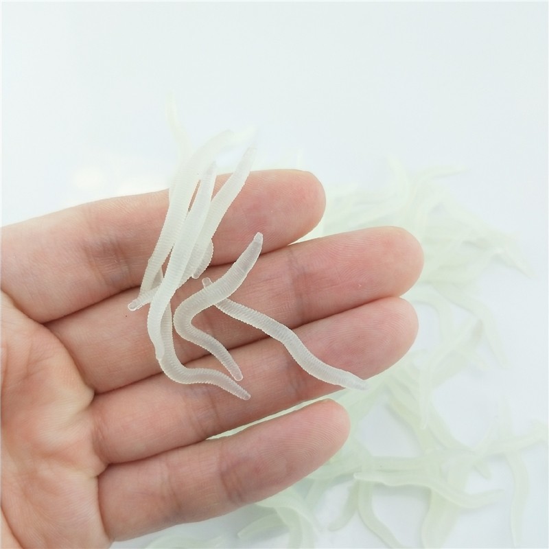 60pcs 4cm Vissen Siliconen Lic - Fishing Lure Soft Plastic recensie en prijs