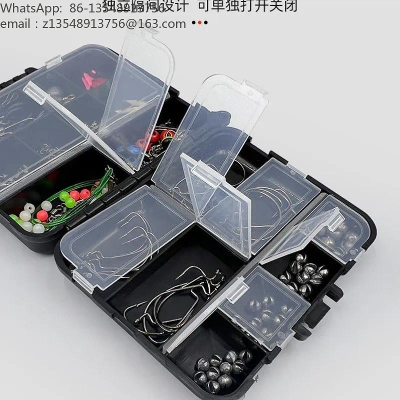 188-delige visuitrusting, incl - Fishing Lure Accessories recensie en prijs